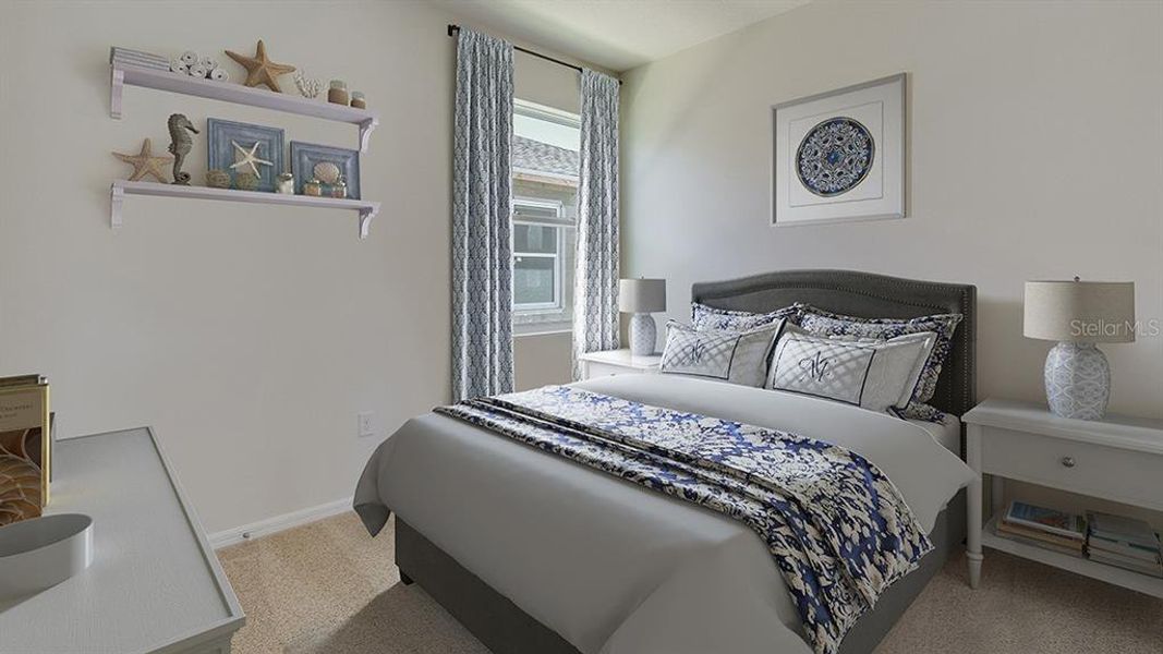 Furnished interior view inside a new home in Twisted Oaks, Wildwood (Image 11).