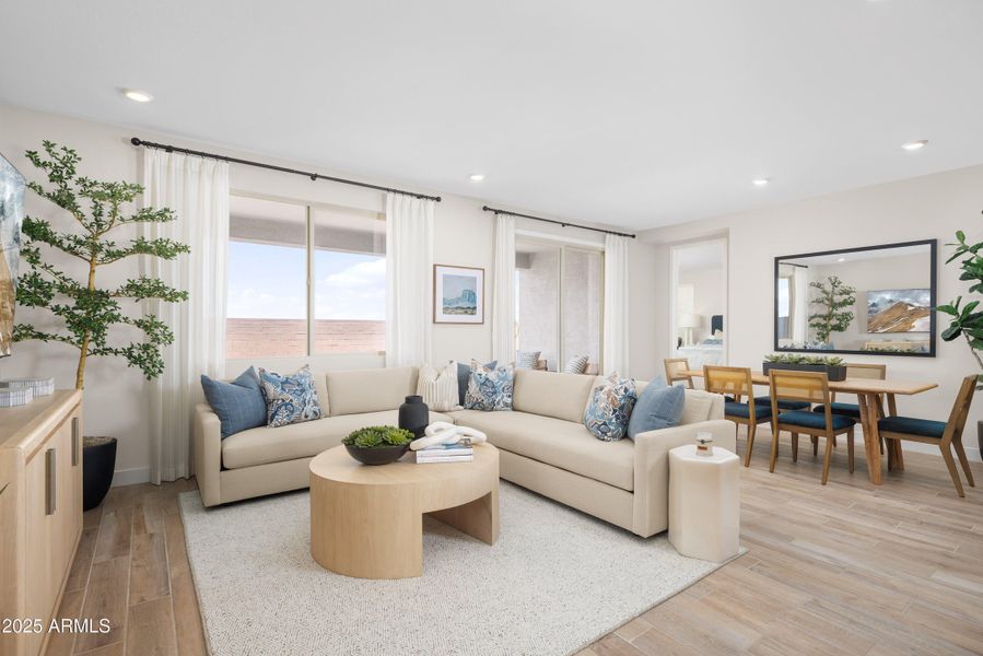 Model Home Living & Dining