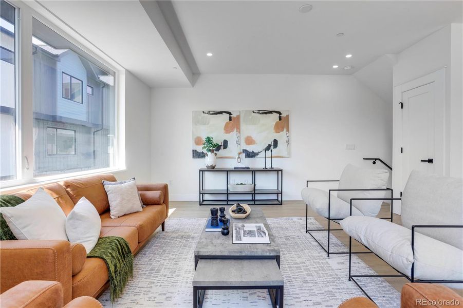 Furnished interior view inside a new home in , Arvada (Image 27).