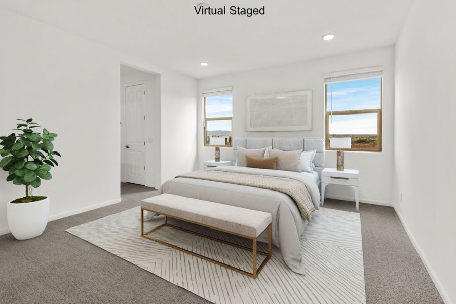 Furnished interior view inside a new home in Silverbell Ridge, Marana (Image 10). Furnished interior view inside a new home in Silverbell Ridge, Marana (Image 10).