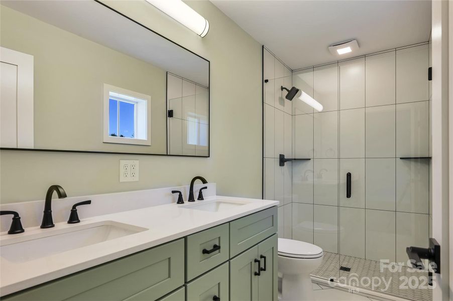 Furnished interior view inside a new home in , Asheville (Image 7).