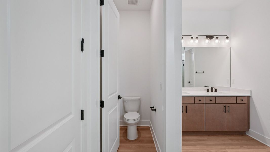 The Primary Bathroom The Primary Bathroom