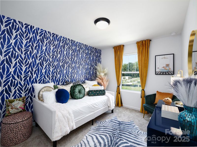 Furnished interior view inside a new home in , Charlotte (Image 23).