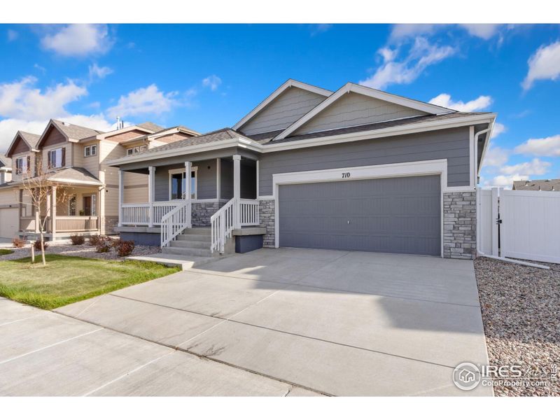 Exterior details and patio area of a home in Union Colony West, Greeley (Image 7). Exterior details and patio area of a home in Union Colony West, Greeley (Image 7).