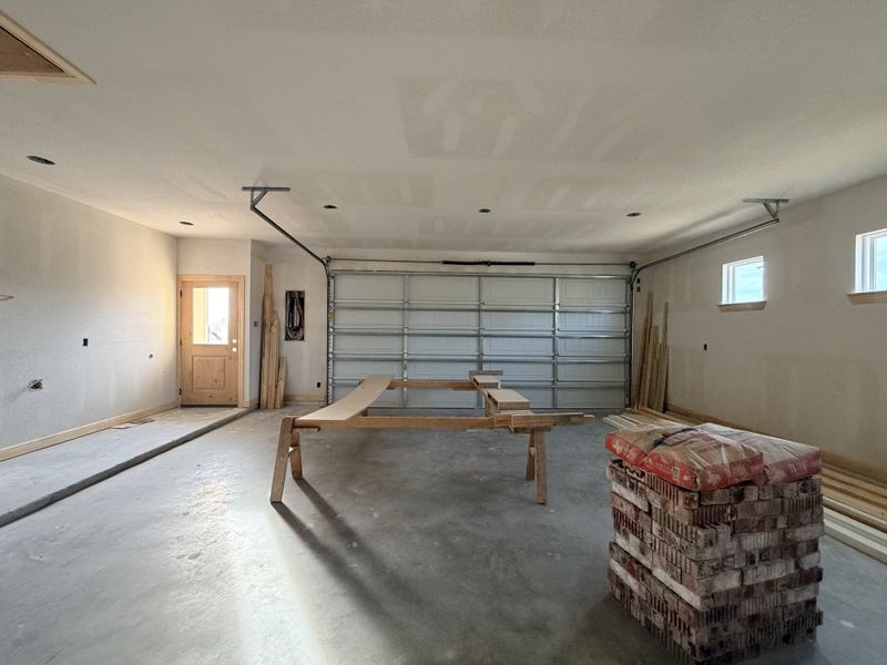 In-progress construction of a new home in Saddle Crest Estates, Weatherford, TX (Image 41).