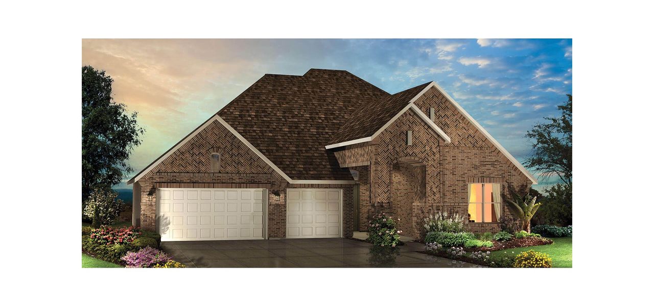 Representative exterior photo of a completed home built from the Ashland by Robson Resort Communities in Robson Ranch Texas, Denton, TX (Image 6). Representative exterior photo of a completed home built from the Ashland by Robson Resort Communities in Robson Ranch Texas, Denton, TX (Image 6).