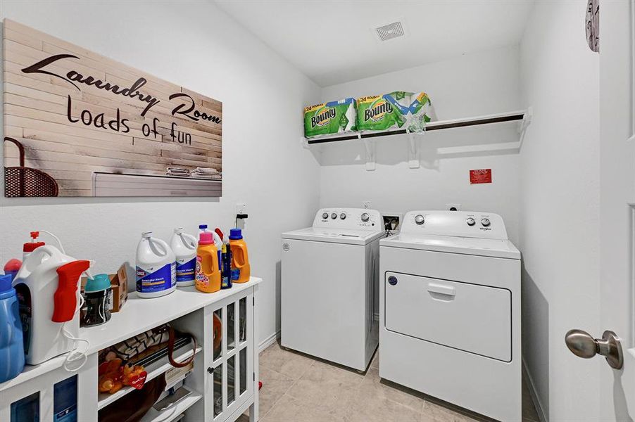 Oversized Laundry Room