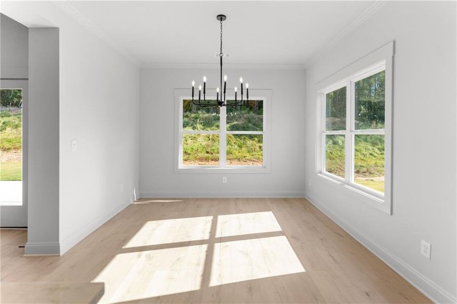 Spacious, unfurnished interior of a new home in , Greensboro (Image 29).