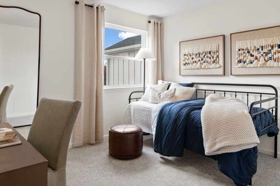 Spacious secondary bedrooms Spacious secondary bedrooms