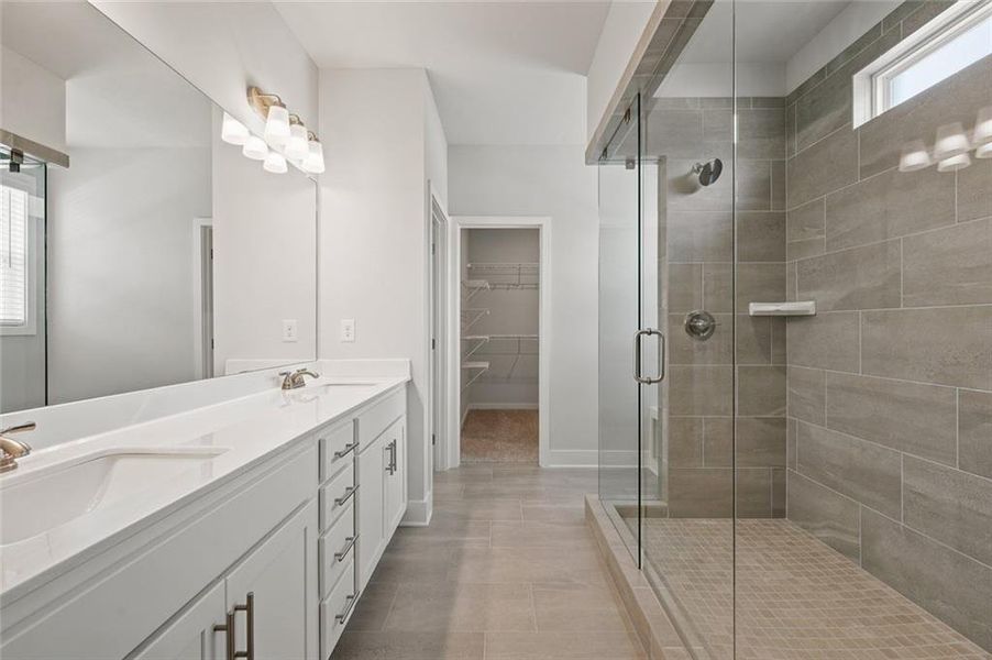 Furnished interior view inside a new home in Pinecrest Ridge, Dacula (Image 17).