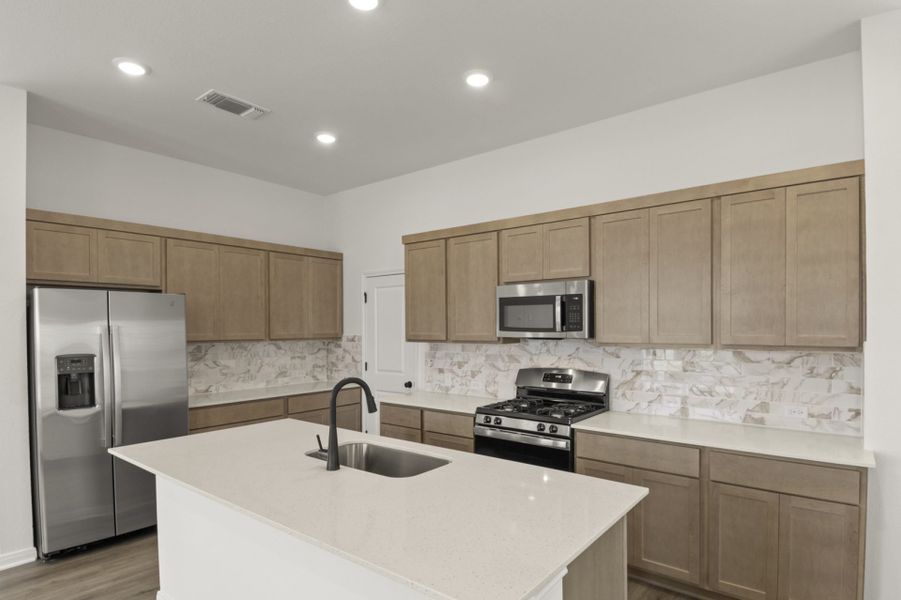 Furnished interior view inside a new home in Trace, San Marcos (Image 11). Furnished interior view inside a new home in Trace, San Marcos (Image 11).
