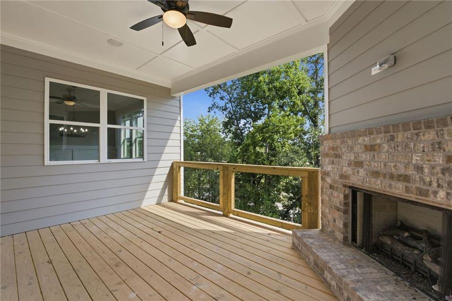 Exterior details and patio area of a home in , Flowery Branch (Image 34). Exterior details and patio area of a home in , Flowery Branch (Image 34).