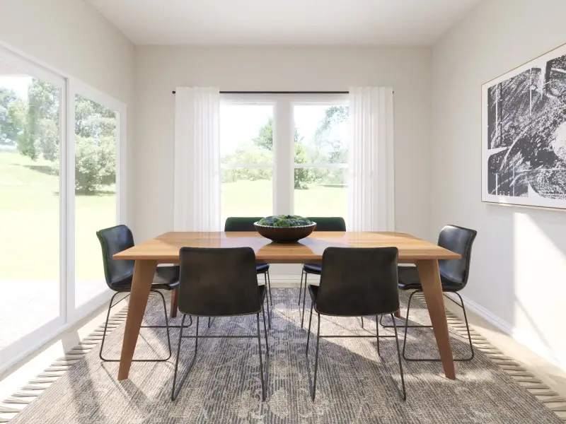 Furnished interior view inside a new home in Lakehaven - Signature Series, Farmersville (Image 4).