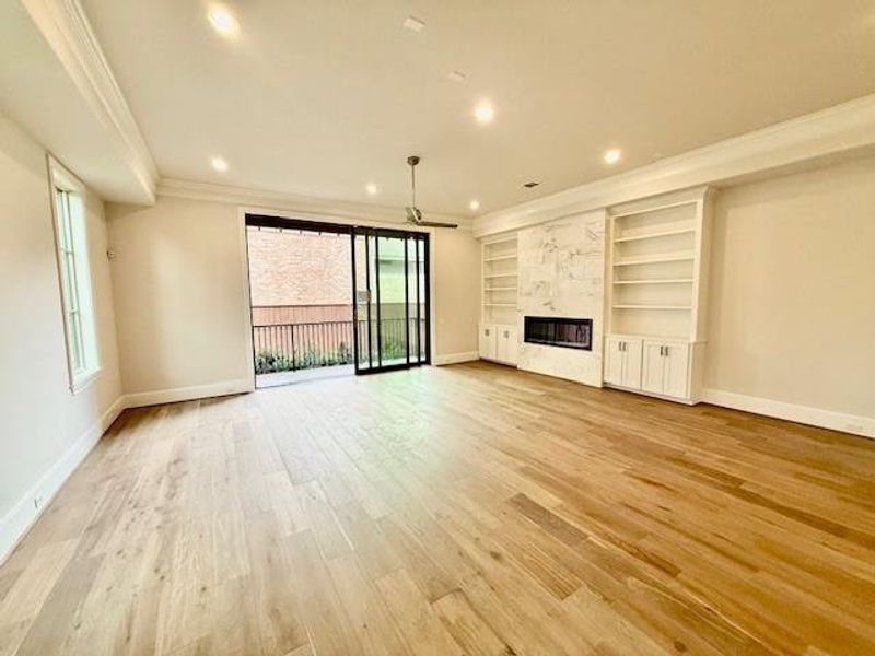 Spacious, unfurnished interior of a new home in Raintree, Houston (Image 10). Spacious, unfurnished interior of a new home in Raintree, Houston (Image 10).