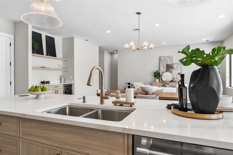 Furnished interior view inside a new home in College Park, Orlando (Image 49).