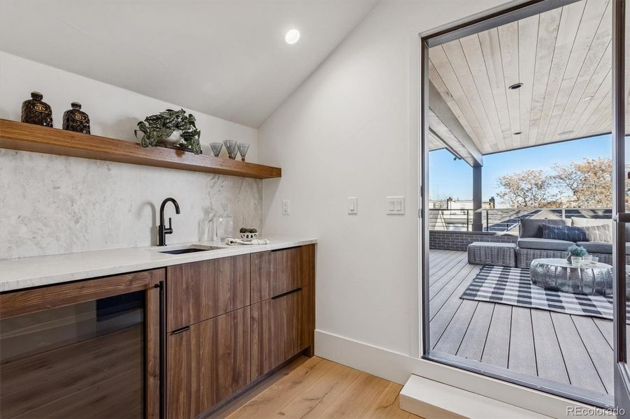 Furnished interior view inside a new home in , Denver (Image 27).