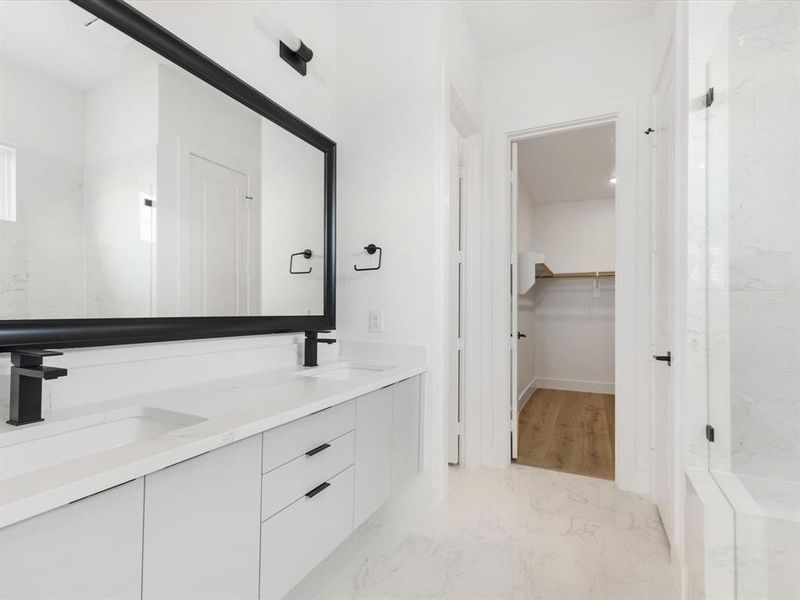 Furnished interior view inside a new home in Royal Court, Little Elm (Image 6).