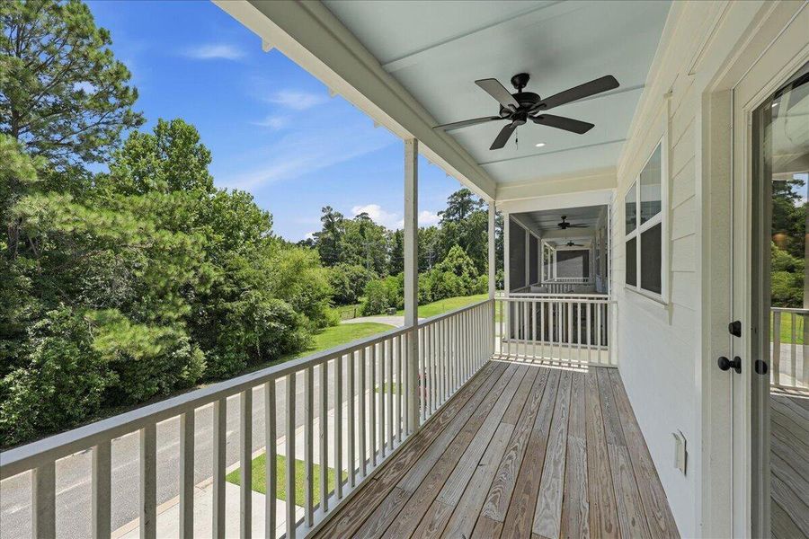 Exterior details and patio area of a home in , Summerville (Image 27).