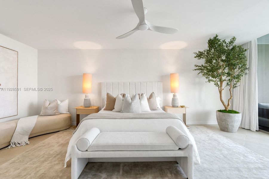 Furnished interior view inside a new home in , Bay Harbor Islands (Image 20). Furnished interior view inside a new home in , Bay Harbor Islands (Image 20).