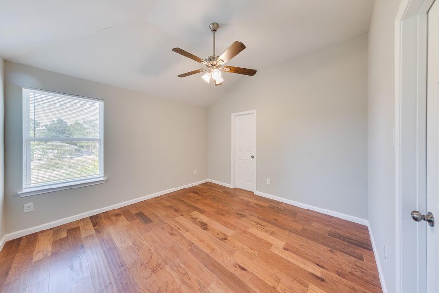 Windows in every room invite abundant natural light, ensuring a consistently bright, airy, and refreshing atmosphere throughout your home.