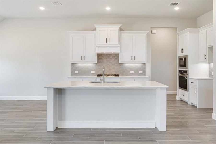 Furnished interior view inside a new home in Devonshire Classic 60-65, Forney (Image 9).