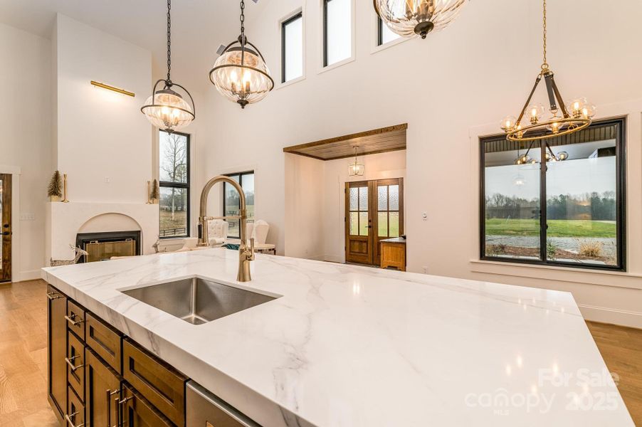 Furnished interior view inside a new home in , Cleveland (Image 16).