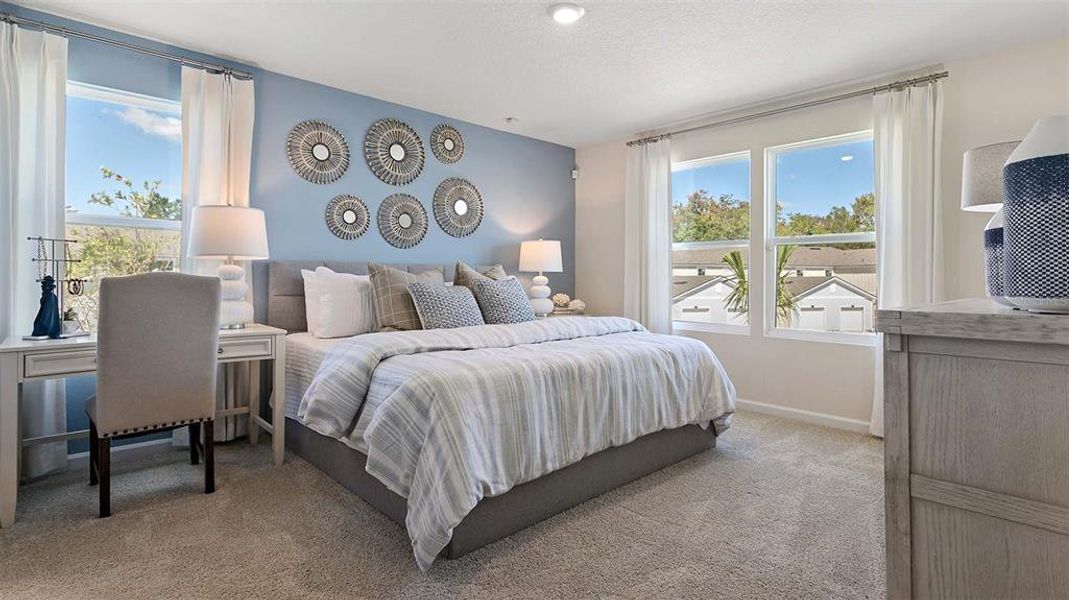 Furnished interior view inside a new home in Bridgewater, St. Augustine (Image 7).
