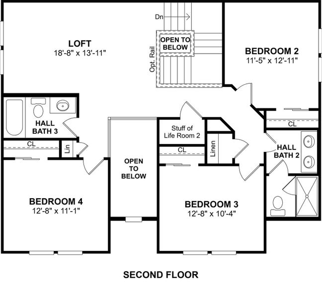The Santa Fe floor plan by K. Hovnanian Homes. 2nd Floor shown. *Prices, plans, dimensions, features, specifications, materials, and availability of homes or communities are subject to change without notice or obligation. The Santa Fe floor plan by K. Hovnanian Homes. 2nd Floor shown. *Prices, plans, dimensions, features, specifications, materials, and availability of homes or communities are subject to change without notice or obligation.