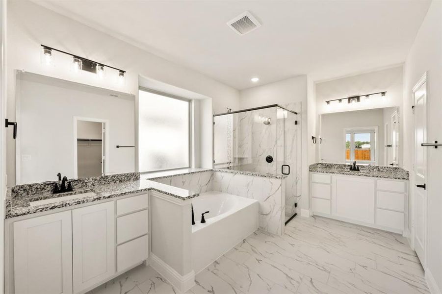 Furnished interior view inside a new home in Sunset Ridge, Alvarado (Image 17). Furnished interior view inside a new home in Sunset Ridge, Alvarado (Image 17).