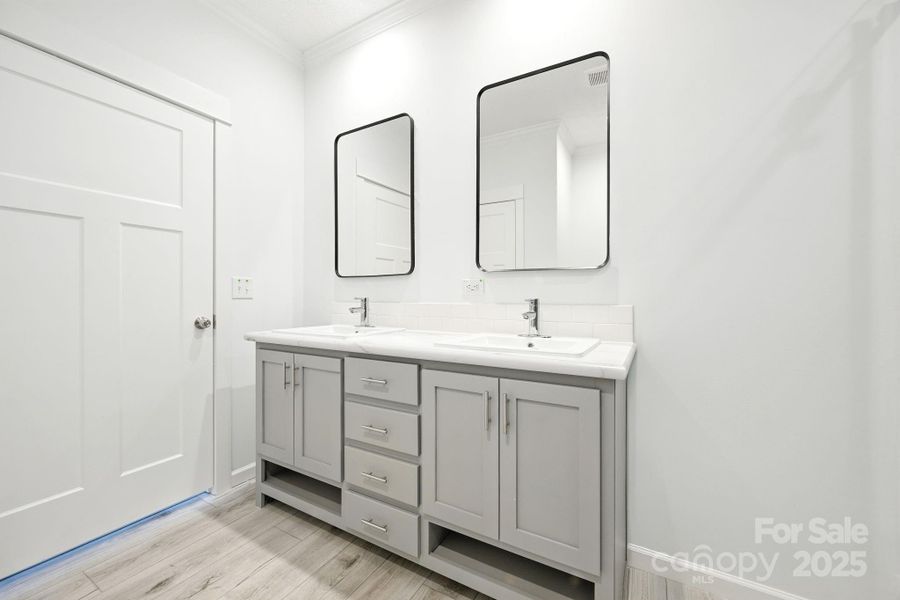 Furnished interior view inside a new home in , Statesville (Image 7).