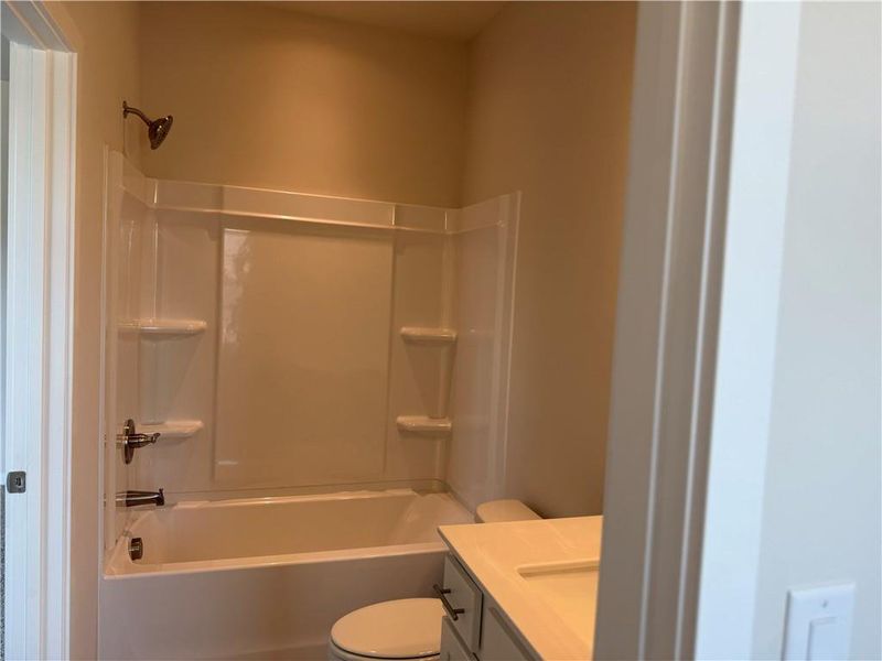 Furnished interior view inside a new home in Rosewood Lake Estates, Hoschton (Image 9).