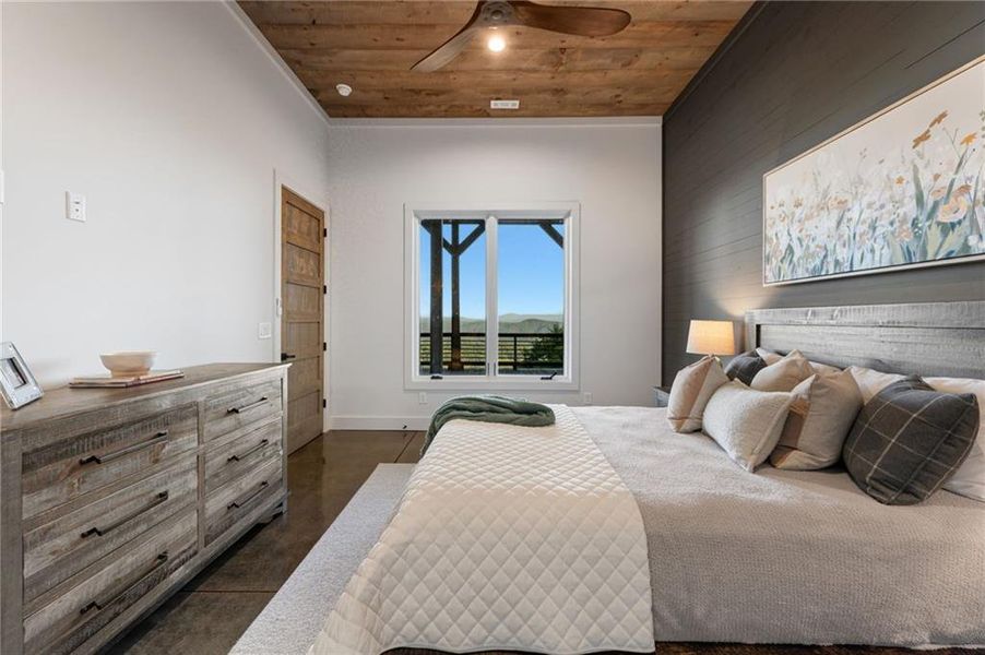 Furnished interior view inside a new home in , Mineral Bluff (Image 51).