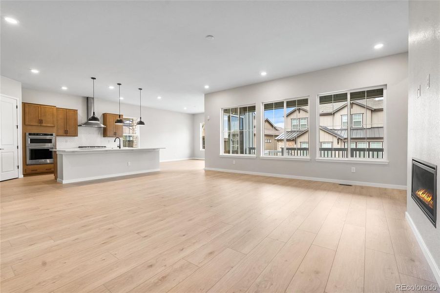 Spacious, unfurnished interior of a new home in Sterling Ranch, Littleton (Image 15). Spacious, unfurnished interior of a new home in Sterling Ranch, Littleton (Image 15).
