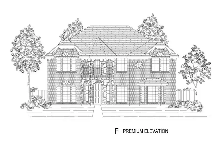 Representative rendering of the exterior for the Stonehaven 45 2R-CW by First Texas Homes (Image 15). Representative rendering of the exterior for the Stonehaven 45 2R-CW by First Texas Homes (Image 15).