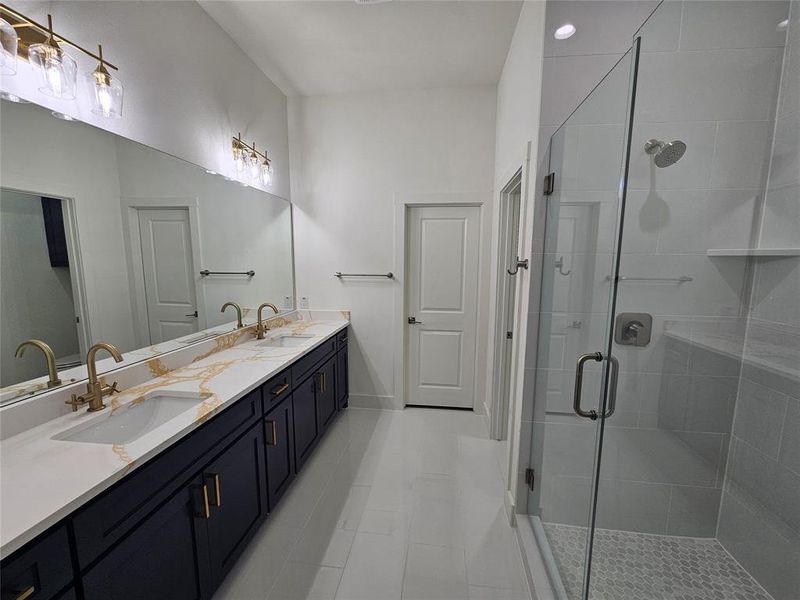 Furnished interior view inside a new home in , Azle (Image 7).