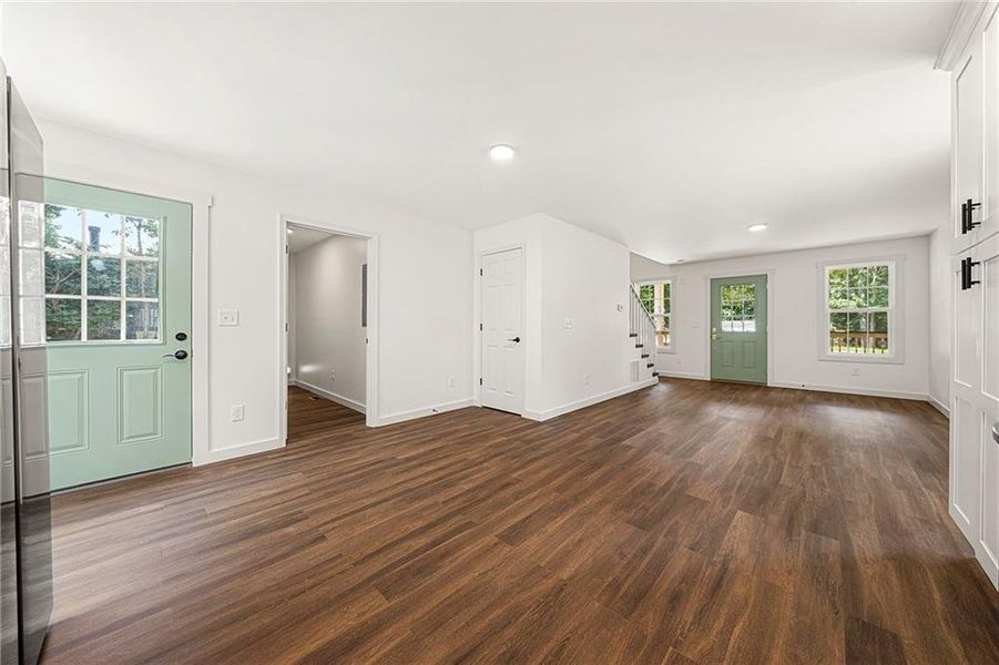 Spacious, unfurnished interior of a new home in , Carrollton (Image 9). Spacious, unfurnished interior of a new home in , Carrollton (Image 9).