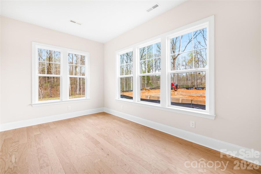 Spacious, unfurnished interior of a new home in Coventry Glen, Huntersville (Image 38).