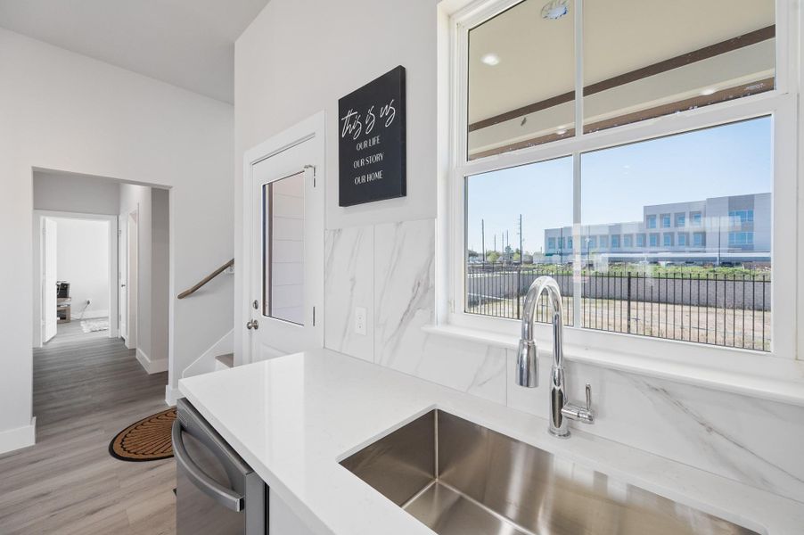 Furnished interior view inside a new home in Metro Village, Houston (Image 14).