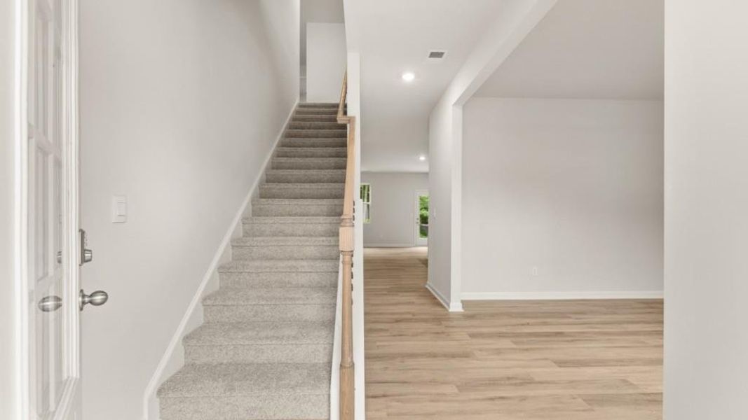Spacious, unfurnished interior of a new home in South Wind, Union City (Image 28). Spacious, unfurnished interior of a new home in South Wind, Union City (Image 28).