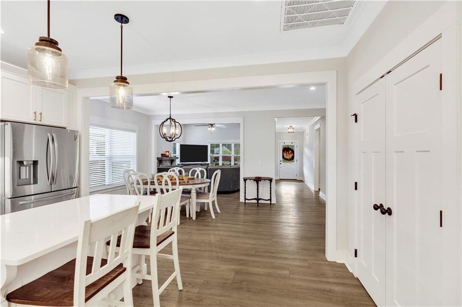 Furnished interior view inside a new home in , Ringgold (Image 9). Furnished interior view inside a new home in , Ringgold (Image 9).