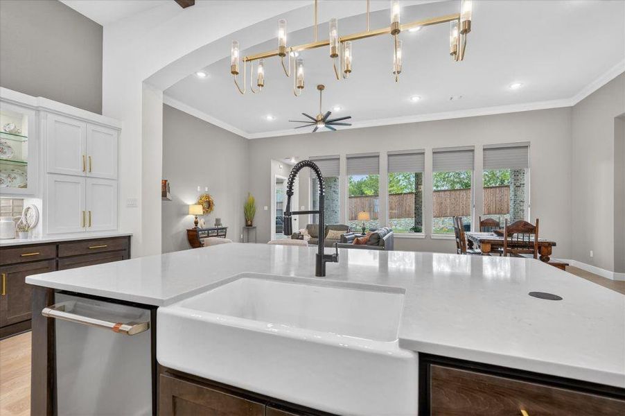 Furnished interior view inside a new home in Saddle Star Estates, Rockwall (Image 31).