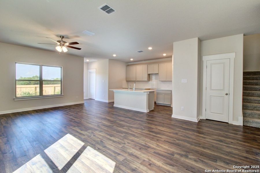 Spacious, unfurnished interior of a new home in Prairie Green, Converse (Image 8). Spacious, unfurnished interior of a new home in Prairie Green, Converse (Image 8).