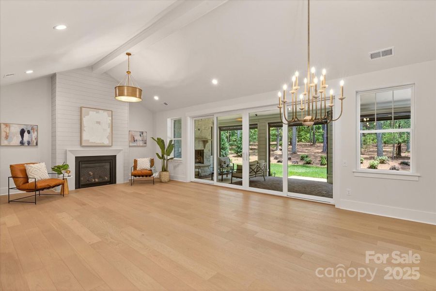 Furnished interior view inside a new home in , Lancaster (Image 11).