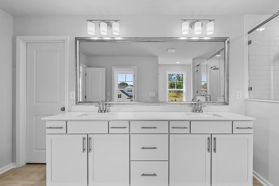 Furnished interior view inside a new home in Fieldstone, Lexington (Image 27).