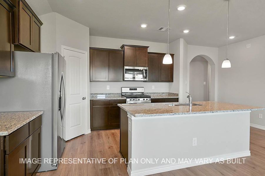 Furnished interior view inside a new home in Liberty Village, Brenham (Image 3). Furnished interior view inside a new home in Liberty Village, Brenham (Image 3).