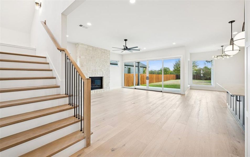 Spacious, unfurnished interior of a new home in , Roanoke (Image 25).