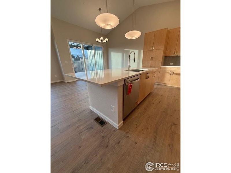 Furnished interior view inside a new home in West Grange, Longmont (Image 8).