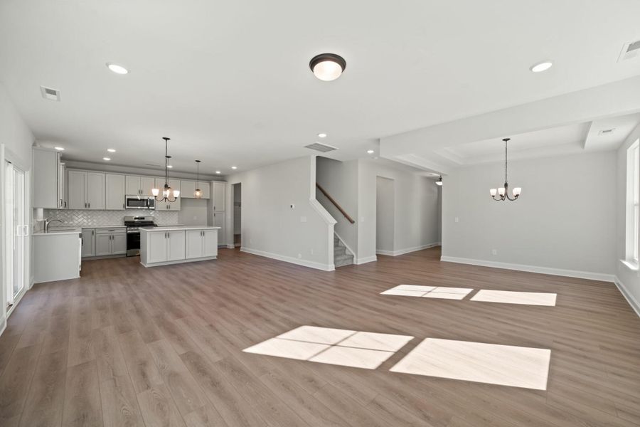 Spacious, unfurnished interior of a new home in Pisgah Park, Kernersville (Image 22).