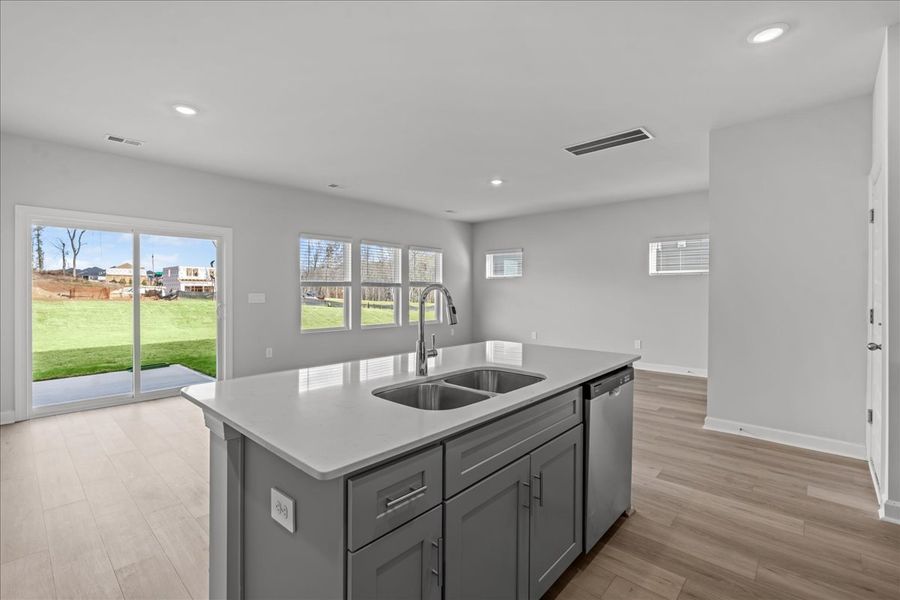 Furnished interior view inside a new home in Cedar Shoals – Heritage Collection, Piedmont (Image 4). Furnished interior view inside a new home in Cedar Shoals – Heritage Collection, Piedmont (Image 4).
