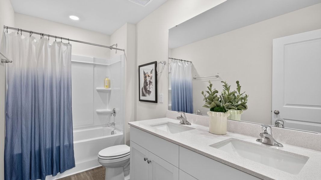 Furnished interior view inside a new home in Chandler Pointe, Rural Hall (Image 26).